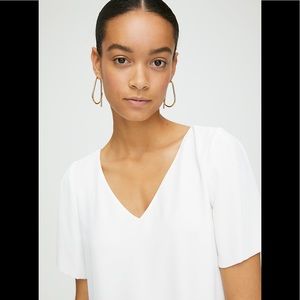 Aritzia Wilfred Cropped Top
